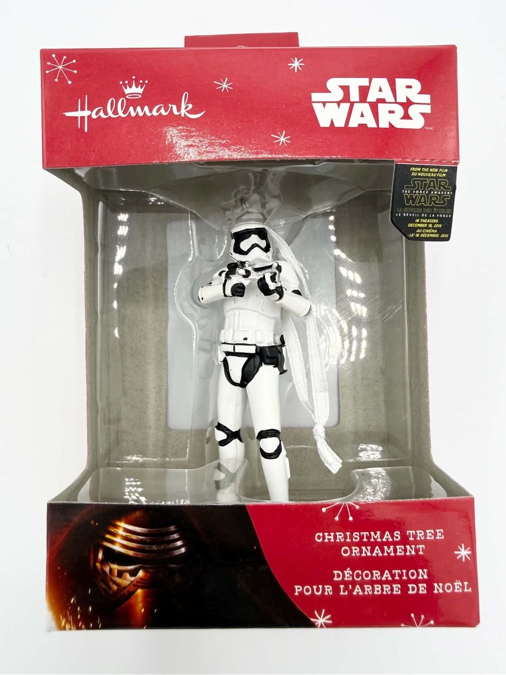 NEW Hallmark Star Wars First Order Stormtrooper Christmas Holiday Tree Ornament